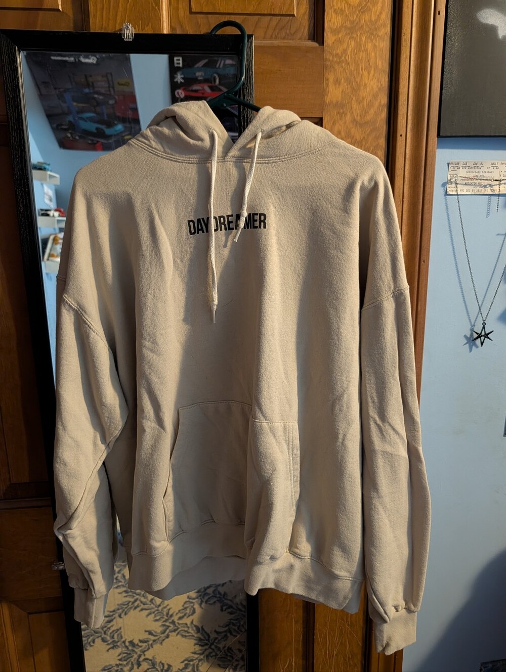 Artist Union Clothing Co. Daydreamer Beige Pullover Hoodie